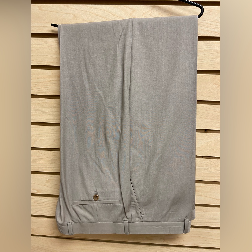Armani Collezioni Men Fashionable Wool Pants Made In Italy Size 38 Inseam 30